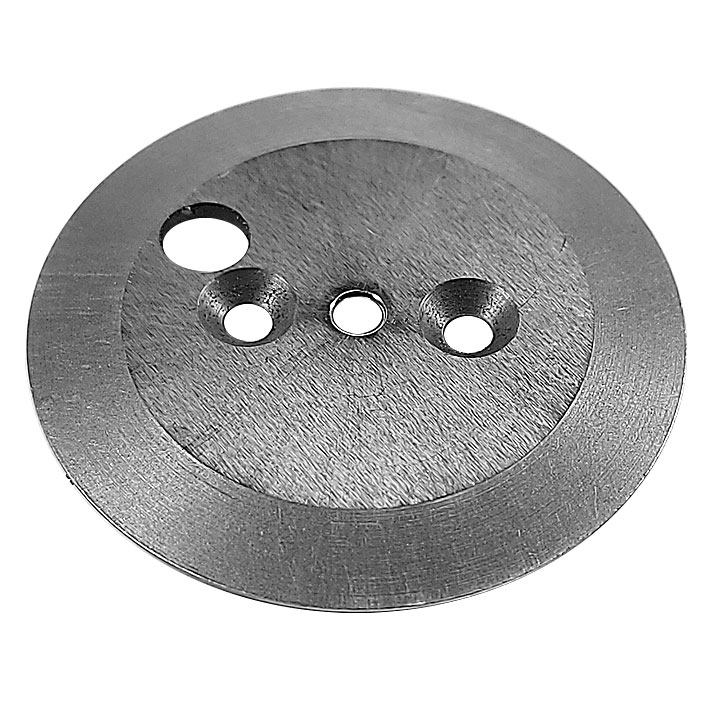 Stichplatteneinsatz - Anwendung Bohrer