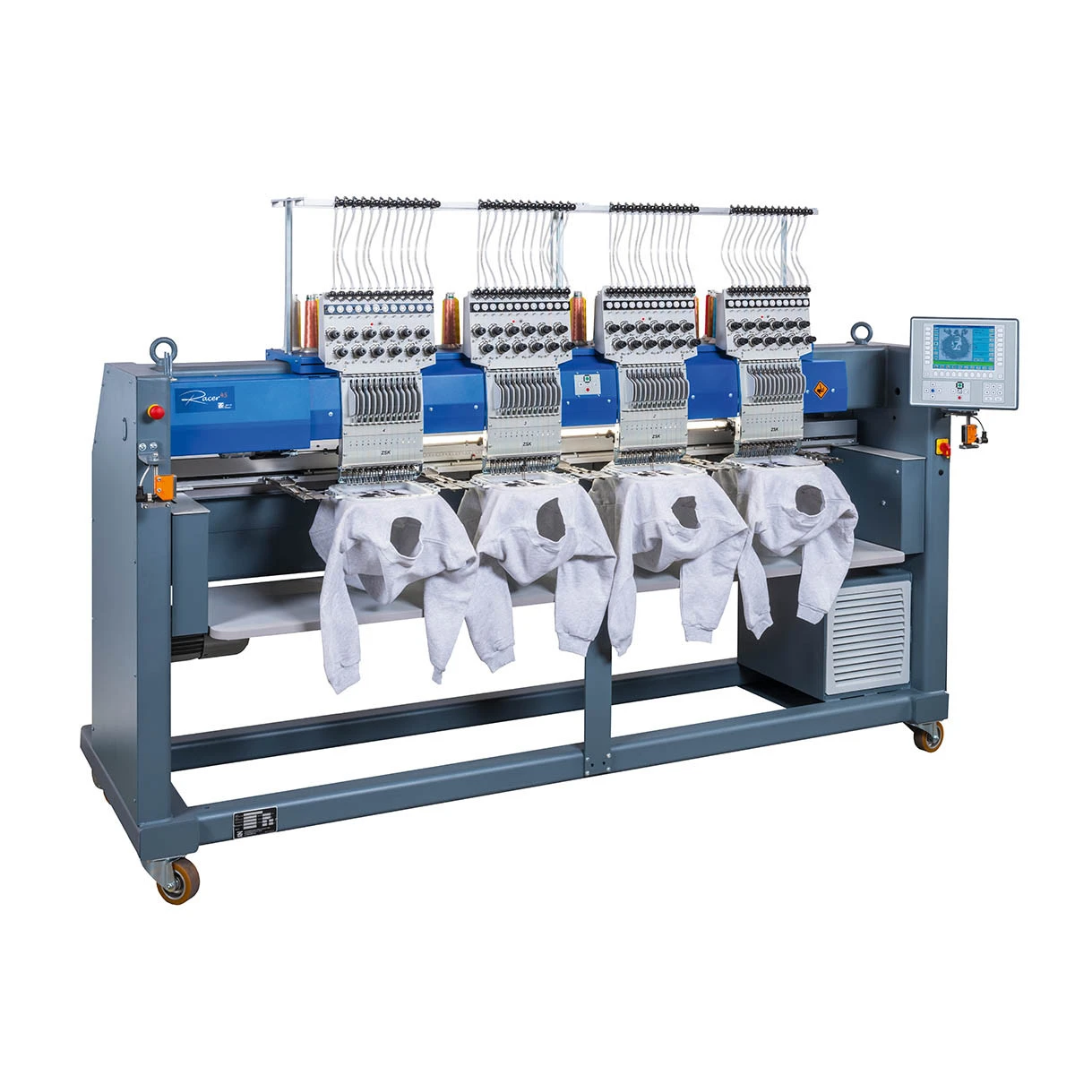 ZSK RACER 4S Freiarm-Stickmaschine