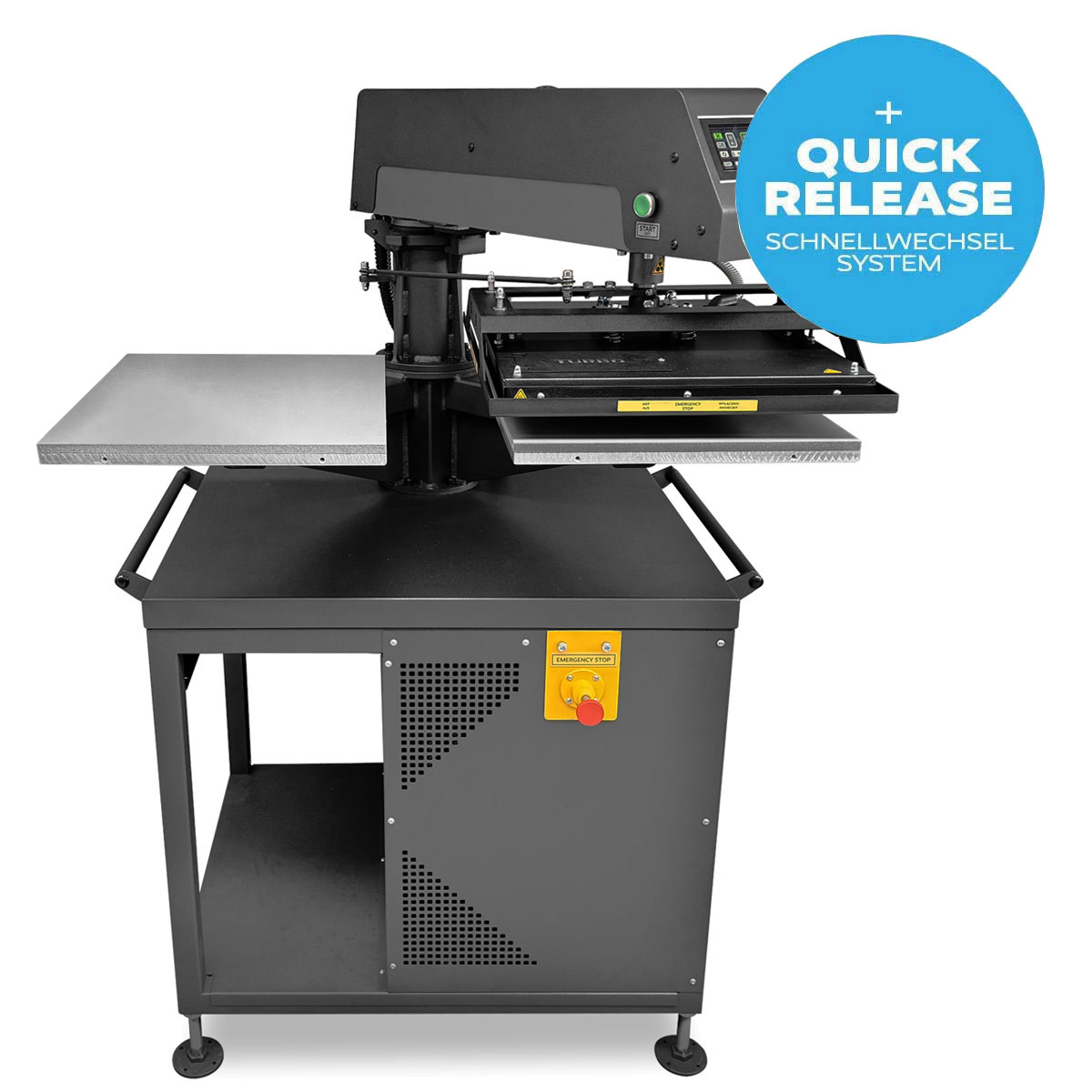 E-Power Duo Press 2.0 Automatic | 40 x 50 cm, mit Untertisch und Quick Release