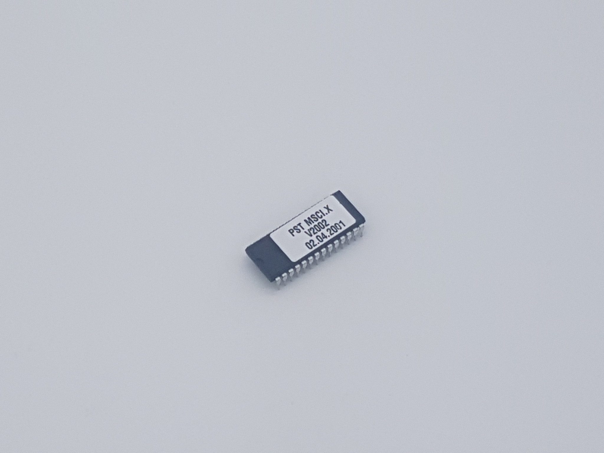IC CMOS-EPROM MIT SOFTWARE