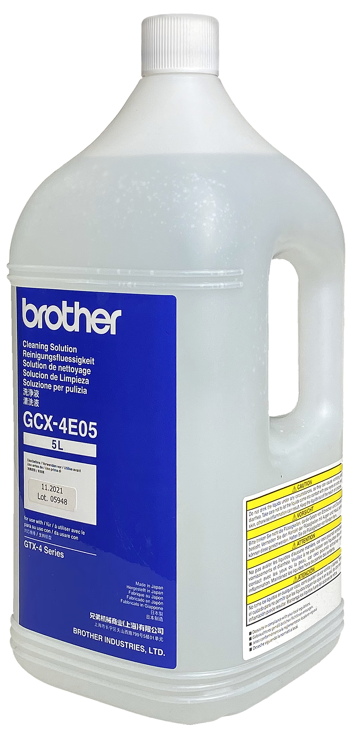 GCX-4E05 CLEANING SOLUTION 5 Liter (GTX-Serie)