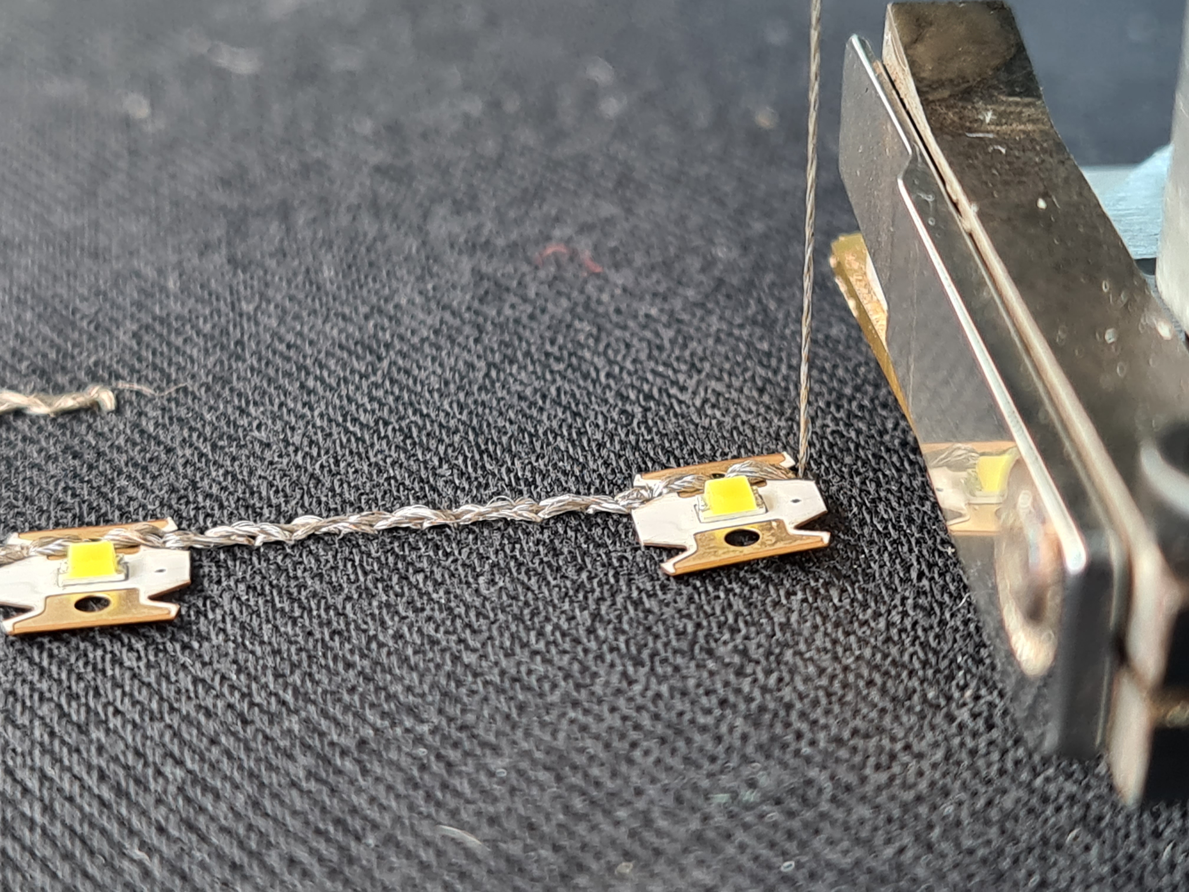 Smart Textile Komponenten-ZSK LED Paillette V2.2