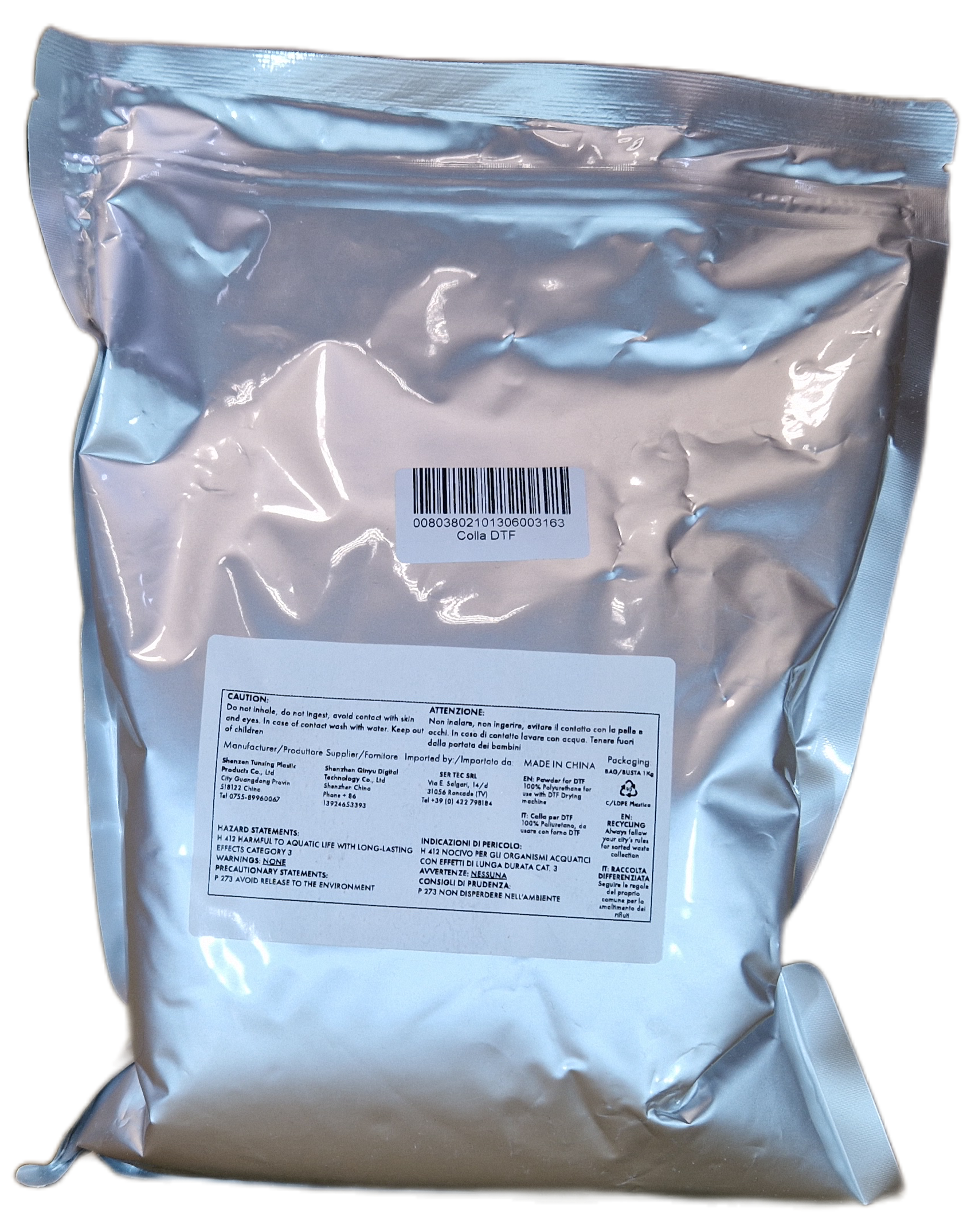 DTF Powder 1 KG (Klebepulver)